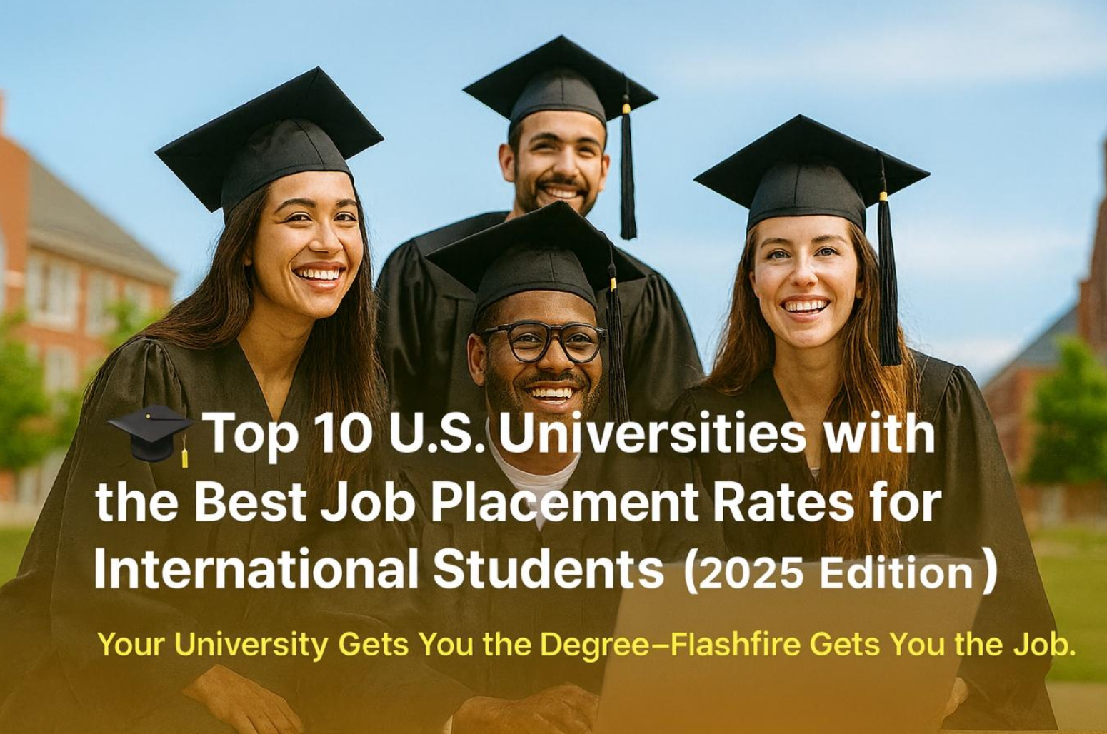 Top 10 U.S. Universities with the Best Job Placement Rates for International Students (2025 Edition)