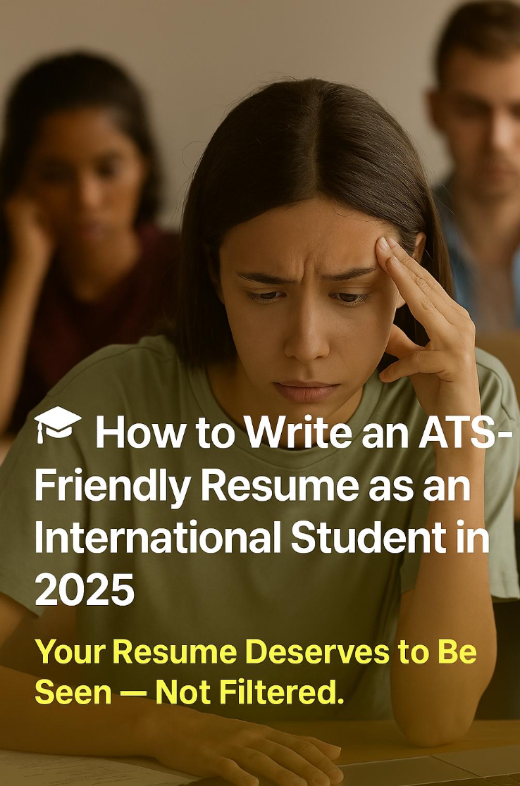 How to Write an ATS-Friendly Resume as an International Student in 2025