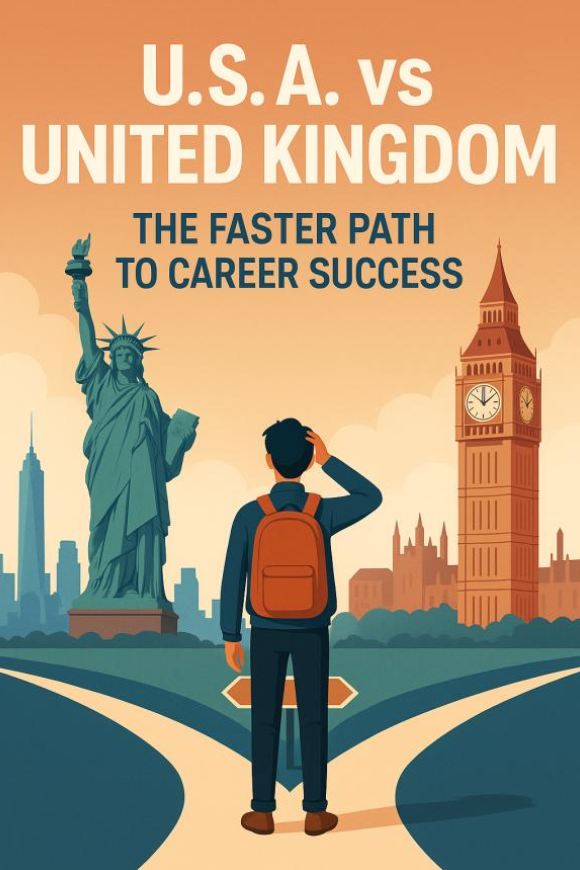 USA vs United Kingdom: Which Country Gives International Graduates a Faster Path to Career Success?