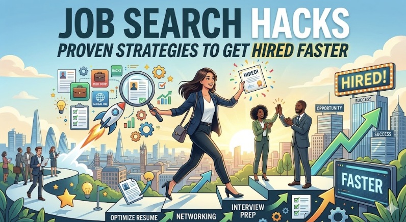 Job Search Hacks: Smart Tips to Get Hired Faster